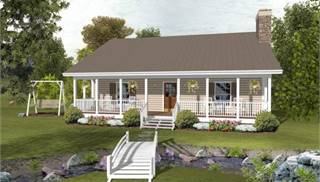 image of The Forest Lake Cottage House Plan